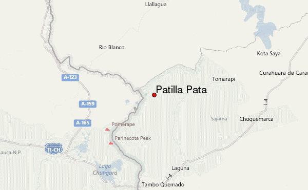 Patilla Pata Location Map