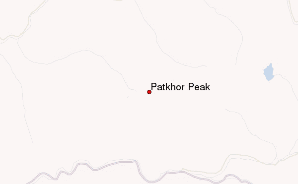 Patkhor Peak Location Map