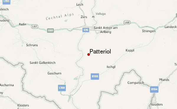 Patteriol Location Map