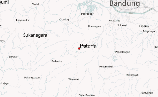 Patuha Location Map