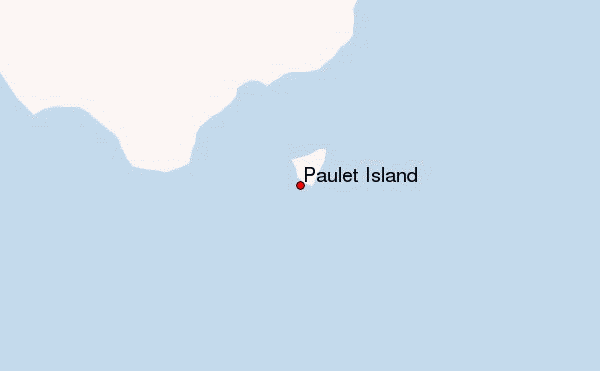 Paulet Island Location Map