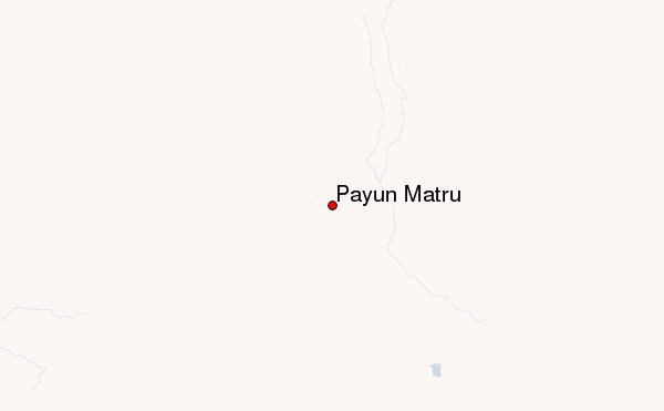 Payun Matru Location Map
