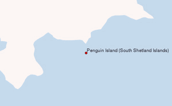 Penguin Island (South Shetland Islands) Location Map
