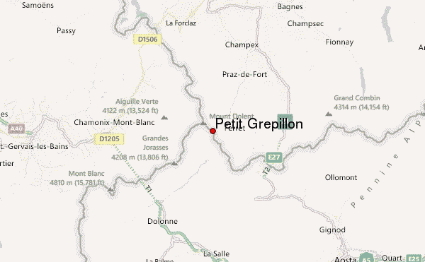 Petit Grépillon Location Map