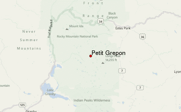 Petit Grepon Location Map
