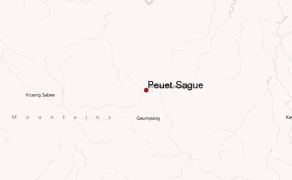 Peuet Sague Location Map