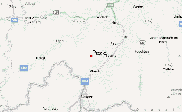 Pezid Location Map