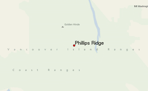 Phillips Ridge Location Map