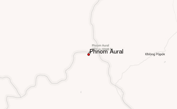 Phnom Aural Location Map