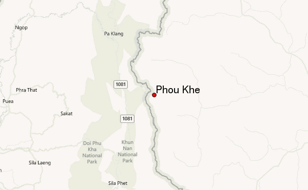 Phou Khe Location Map