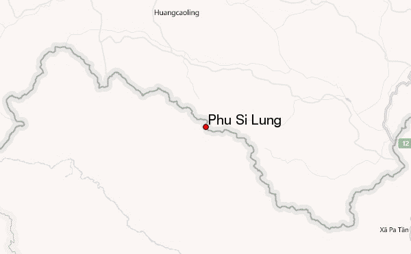 Phu Si Lung Location Map