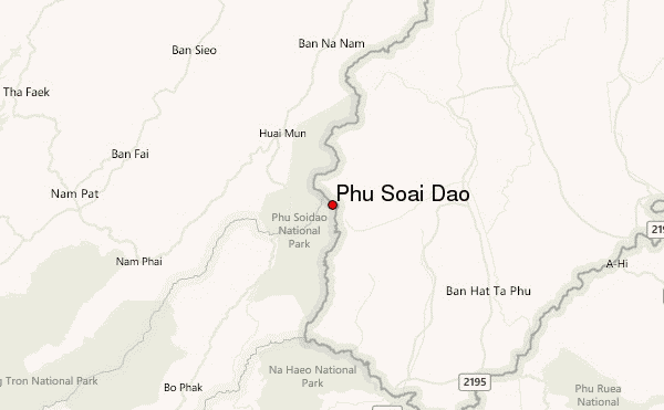 Phu Soai Dao Location Map