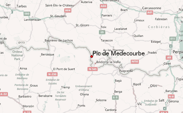 Pic de Médécourbe Mountain Information