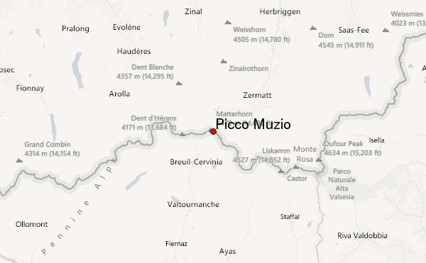 Picco Muzio Location Map