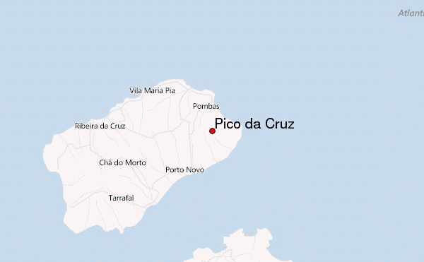 Pico da Cruz Location Map