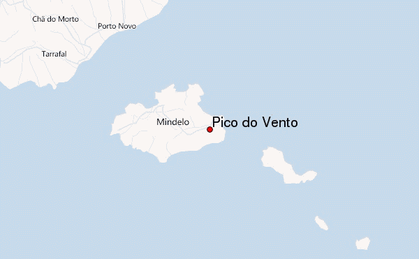 Pico do Vento Location Map