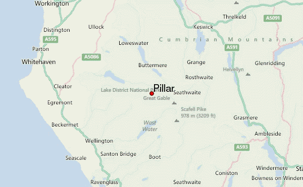 Pillar Location Map
