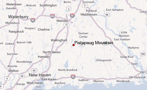Pistapaug Mountain Location Map