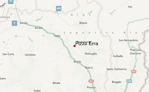 Pizzo Erra Location Map
