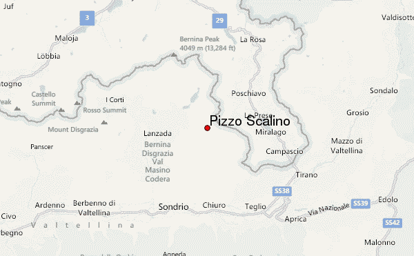 Pizzo Scalino Location Map
