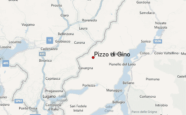 Pizzo di Gino Location Map