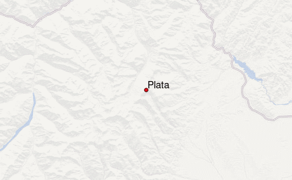 Plata Location Map
