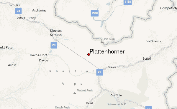 Plattenhörner Location Map