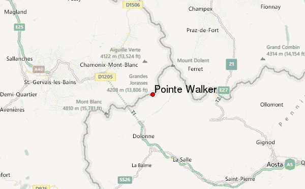 Pointe Walker Location Map
