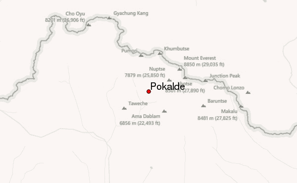 Pokalde Location Map