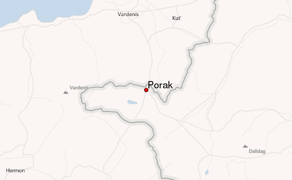 Porak Location Map