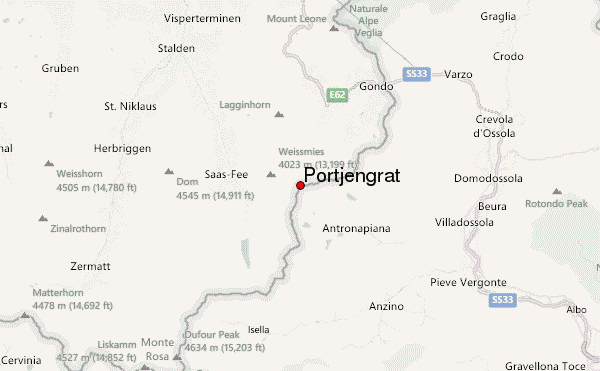 Portjengrat Location Map