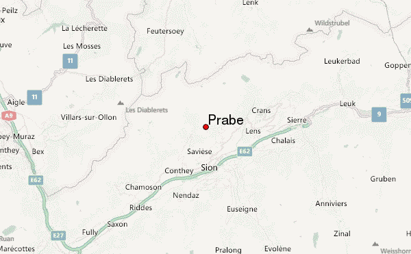 Prabé Location Map
