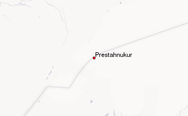 Prestahnukur Location Map