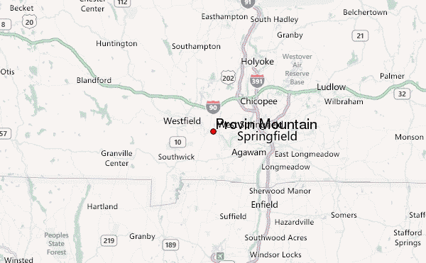 Provin Mountain Location Map