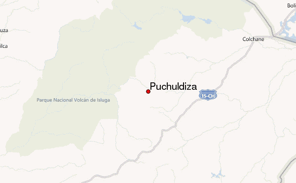 Puchuldiza Location Map