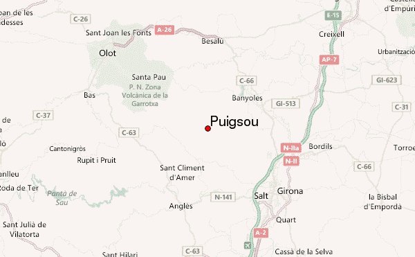 Puigsou Location Map