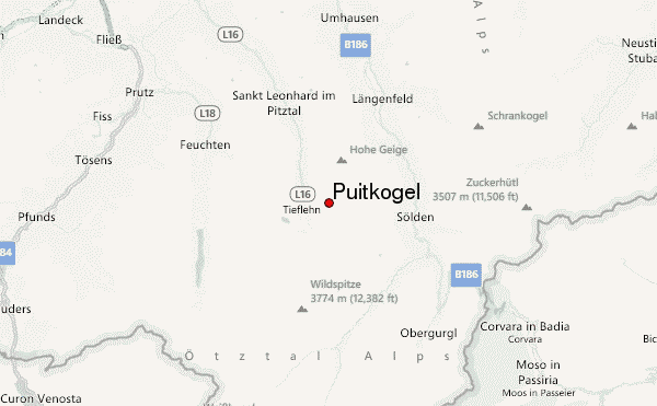 Puitkogel Location Map