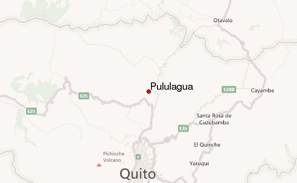 Pululagua Location Map