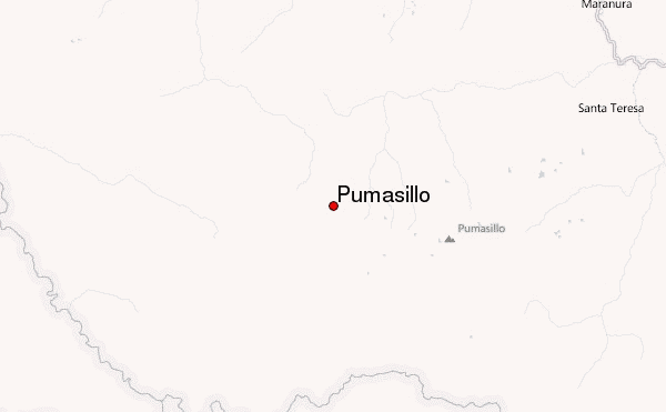 Pumasillo Location Map