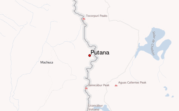 Putana Location Map