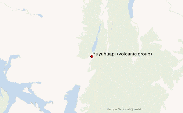 Puyuhuapi (volcanic group) Location Map