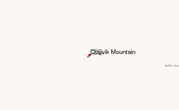 Qiajivik Mountain Location Map