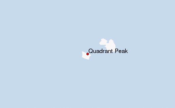 Quadrant Peak Location Map