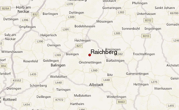 Raichberg Location Map