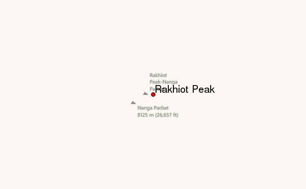 Rakhiot Peak Location Map