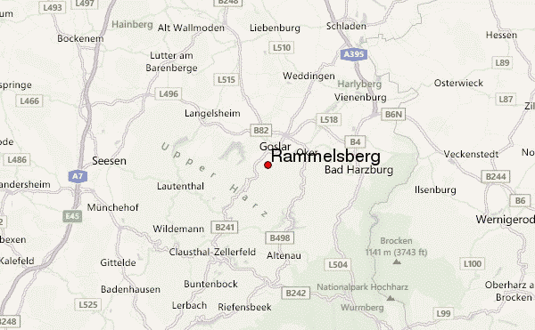 Rammelsberg Location Map