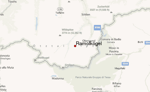 Ramolkogel Location Map