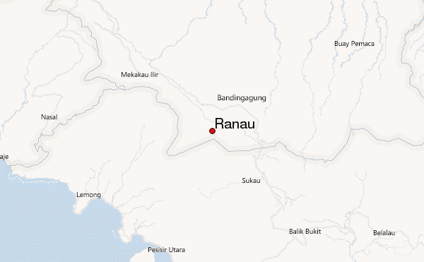 Ranau Location Map