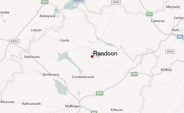 Randoon Location Map