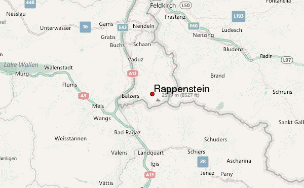 Rappenstein Location Map